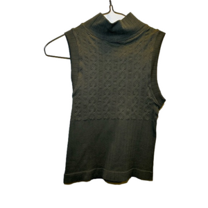 Nanamacs Cropped Olive Top One Size